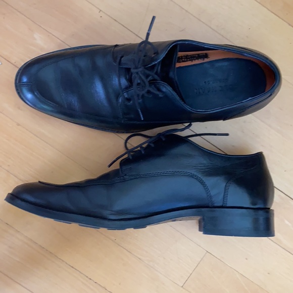 Cole Haan Mens Sz 8.5 black leather dress shoes